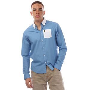 Luke 1977 Mens Telford Long-Sleeved Shirt / Blue